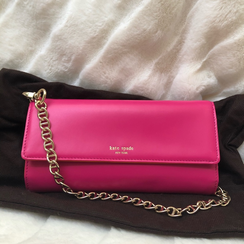 Kate Spade wallet with chain